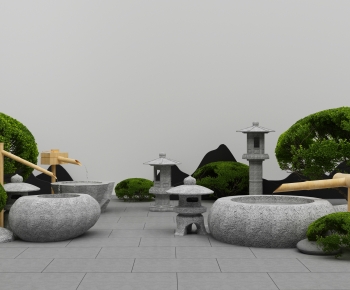 New Chinese Style Courtyard/landscape-ID:772106894