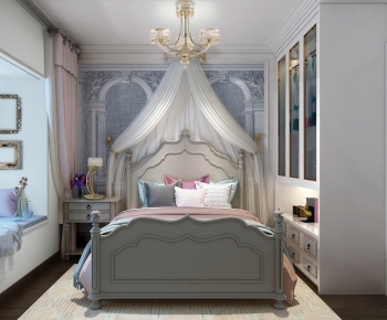 American Style Girl's Room Daughter's Room-ID:727184061
