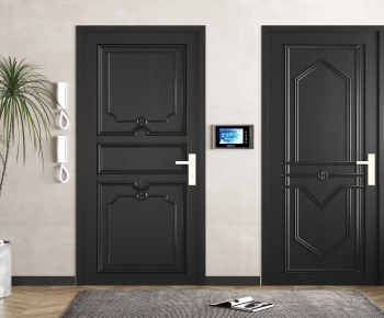 Modern Single Door-ID:728086957