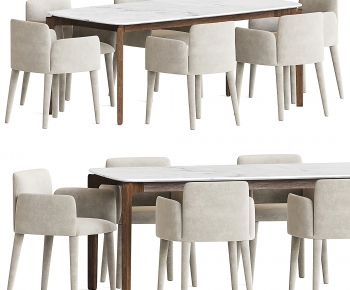 Modern Dining Table And Chairs-ID:546731008