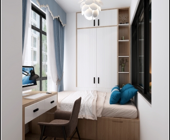Nordic Style Bedroom-ID:741799128