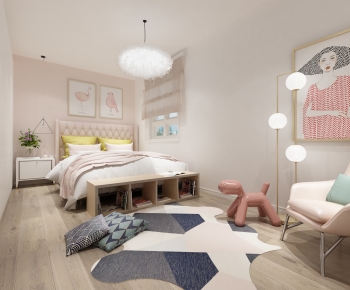 Nordic Style Bedroom-ID:268590511