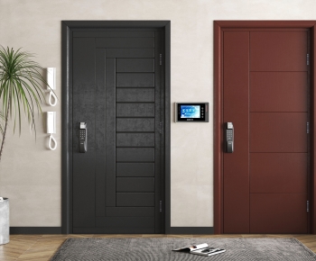 Modern Single Door-ID:611013897