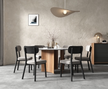 Modern Dining Table And Chairs-ID:892621046