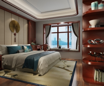 Chinese Style Bedroom-ID:732498888