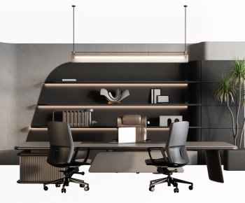 Modern Manager's Desk-ID:917009121