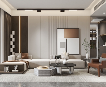 Modern A Living Room-ID:655788903