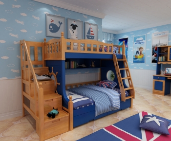 Modern Boy's Room And Son's Room-ID:278274061