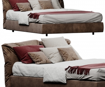 Modern Double Bed-ID:866105087