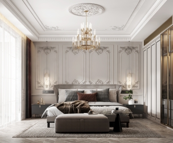 French Style Bedroom-ID:279500961