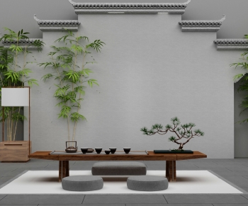 New Chinese Style Garden-ID:110399962