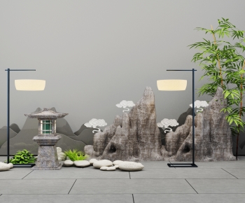 New Chinese Style Garden-ID:824484117
