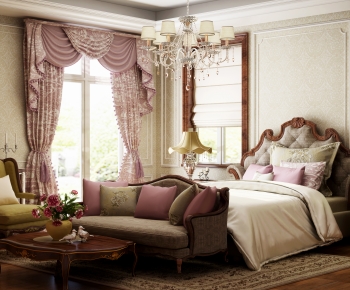 American Style Bedroom-ID:133130072