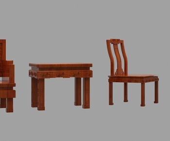 New Chinese Style Leisure Table And Chair-ID:714530938