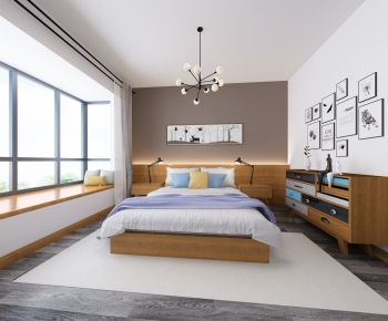 Nordic Style Bedroom-ID:599970833