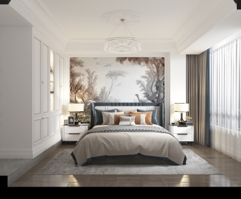 French Style Bedroom-ID:914712913