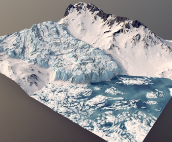 现代冰川地貌-ID:746481907