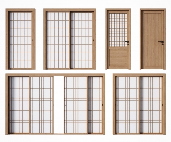 Japanese Style Single Door-ID:961533077