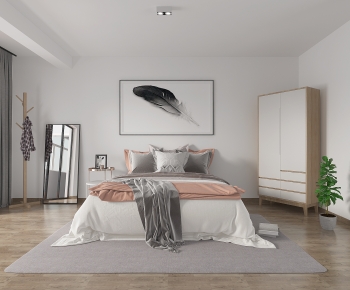 Nordic Style Bedroom-ID:277904033