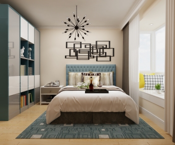 Modern Bedroom-ID:665632014