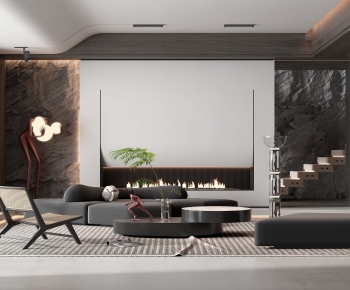 Modern A Living Room-ID:200080965