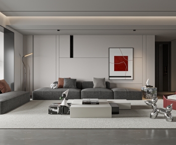 Modern A Living Room-ID:461891897