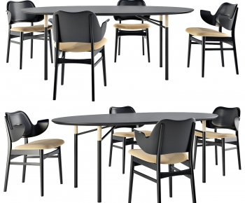 Modern Dining Table And Chairs-ID:117854127