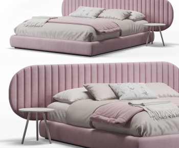 Modern Double Bed-ID:844816922