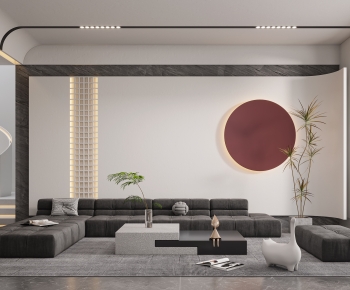 Modern A Living Room-ID:705171111