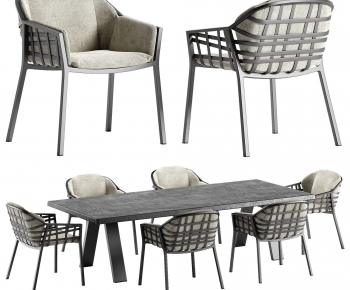 Modern Dining Table And Chairs-ID:139842031