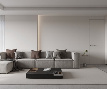 Modern A Living Room-ID:526551967