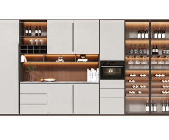 Modern Wine Cabinet-ID:466810942