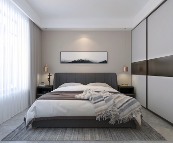 Modern Bedroom-ID:629740004