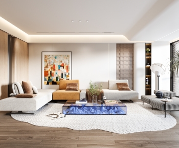 Modern A Living Room-ID:930537942