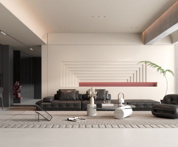 Modern A Living Room-ID:365506899