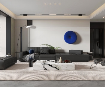 Modern A Living Room-ID:864207986