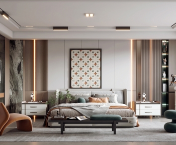 Modern Bedroom-ID:733434921