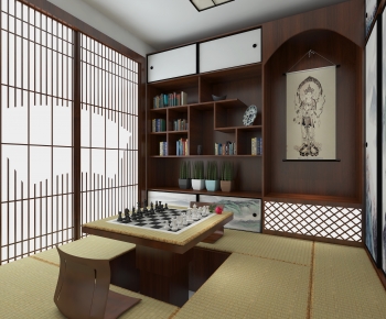 Japanese Style Bedroom-ID:949629073