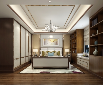 Chinese Style Bedroom-ID:976804971