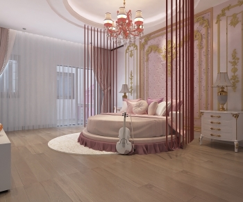 European Style Girl's Room Daughter's Room-ID:555838112