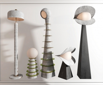 Nordic Style Wabi-sabi Style Floor Lamp-ID:317383051
