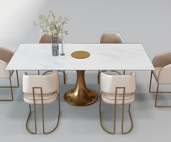 Modern Dining Table And Chairs-ID:154526953