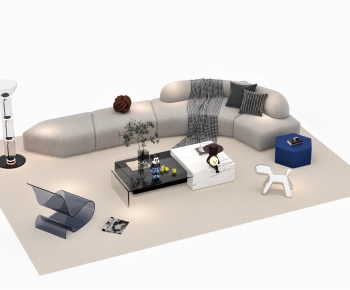 Modern Sofa Combination-ID:437436106