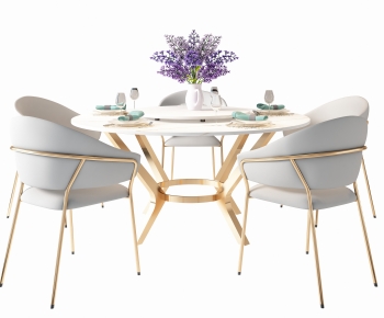 Modern Dining Table And Chairs-ID:283580068