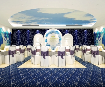 European Style Banquet Hall-ID:879905942