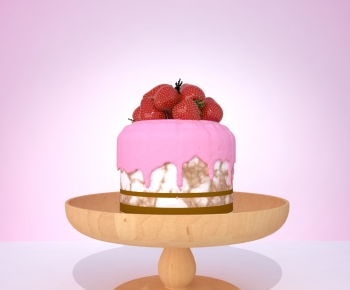 现代草莓蛋糕-ID:240528114