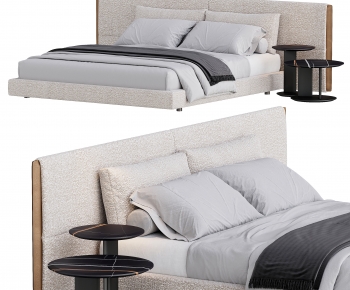 Modern Double Bed-ID:353604083