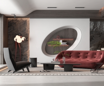 Modern A Living Room-ID:115314019