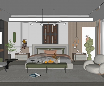 Modern Bedroom-ID:598769904