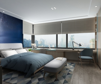 Modern Bedroom-ID:987473016